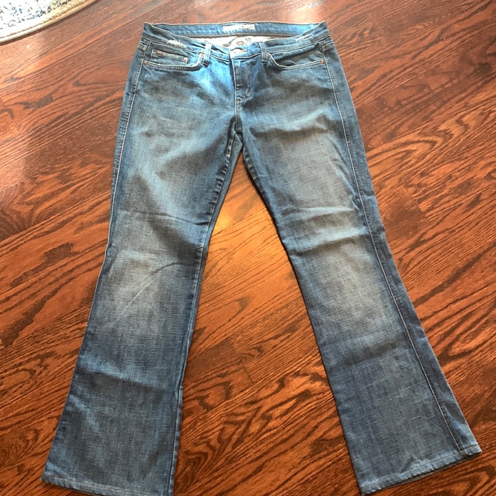 JOES 5-POCKET JEANS ROCKER FIT SIZE 32 MILES WASH ZIPPER FLY 98% COTTON 2% LYCRA - Picture 2 of 10